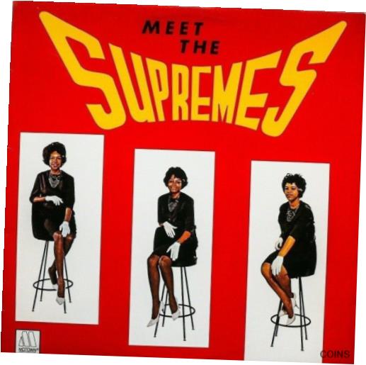 【極美品/品質保証書付】 アンティークコイン コイン 金貨 銀貨 [送料無料] SUPREMES "MEET THE SUPREMES"~SEALED~"Bar-Stool Cover"~" -"U.S. MOT RE- PRESS~LP