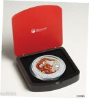 【極美品/品質保証書付】 アンティークコイン 銀貨 2012 $30 AUSTRALIA LUNAR DRAGON 1 KILO SILVER RUBY GEMSTONE EYE Mintage: 1895 [送料無料] #sof-wr-012265-467