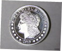 楽天金銀プラチナ　ワールドリソース【極美品/品質保証書付】 アンティークコイン コイン 金貨 銀貨 [送料無料] 2015 Morgan Dollar Pattern Design Style 1 oz .999 Fine Silver （4721）