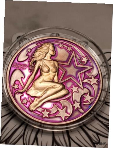 【極美品/品質保証書付】 アンティークコイン 銀貨 1 oz Silver 2015 LIBERTY’S BEAUTY #/5 COA Heidi Wastweet Gary Marks ULTRA RARE [送料無料] #sof-wr-012272-1882