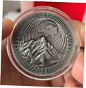 モンブラン ダーク 1 オンス 9999 シルバー コイン 2021 ヨーロッパ ハイレリーフ 250 個のみMont Blanc Dark 1 OZ 9999 Silver Coin 2021 Europe High Relief Only 250 Pcs