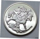 楽天金銀プラチナ　ワールドリソース【極美品/品質保証書付】 アンティークコイン コイン 金貨 銀貨 [送料無料] 1999 SEASONS GREETINGS TOYS for KIDS .999 Fine Silver ROUND PROOF