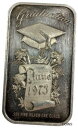 1973 年 6 月 卒業式 1 オンス .999 ファイン シルバー バーJune 1973 Graduation 1oz .999 Fine Silver Bar