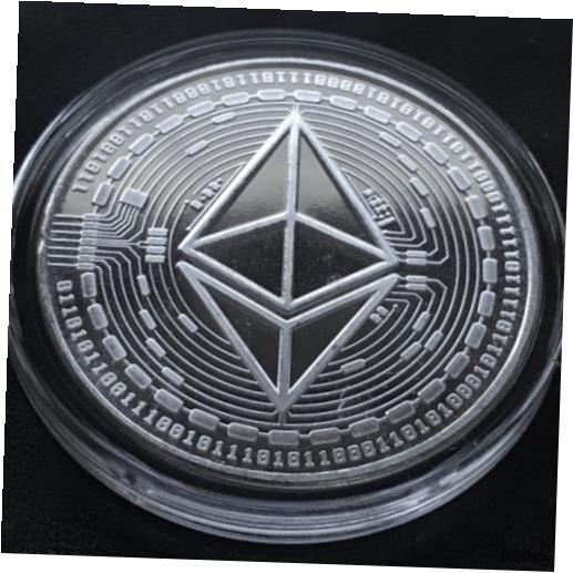 【極美品/品質保証書付】 アンティークコイン コイン 金貨 銀貨 送料無料 Ethereum 1 oz .999 Silver Commemorative Coin Decentralized Consensus Block