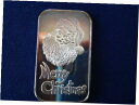 【極美品/品質保証書付】 アンティークコイン 銀貨 1985 SilverTowne Merry Christmas ST-18V1 Silver Art Bar P2064 [送料無料] #sof-wr-012273-1605