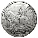 【極美品/品質保証書付】 アンティークコイン コイン 金貨 銀貨 [送料無料] 1 oz .999 silver coin Medieval Legends Lady Godiva 3rd in series New In Capsule