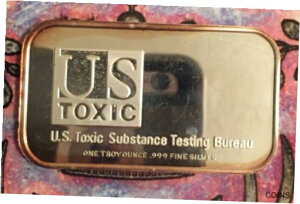 米国有害物質検査局 ハッピーホリデーズ 999 シルバーアートバー 1 トロイオズUS TOXIC SUBSTANCE TESTING BUREAU Happy Holidays 999 SILVER ART BAR 1 Troy Oz