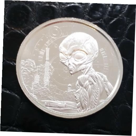 楽天金銀プラチナ　ワールドリソース【極美品/品質保証書付】 アンティークコイン コイン 金貨 銀貨 [送料無料] 2021 Republic Of Ghana Alien Coin : 5 Cedis Face Value 999 Fine Silver In Plasti