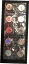 1989 - 10 コイン シート カナダ メープル リーフ - 0.9999 シルバー カナダ - 送料無料!1989 - 10 Coin Sheet Can...