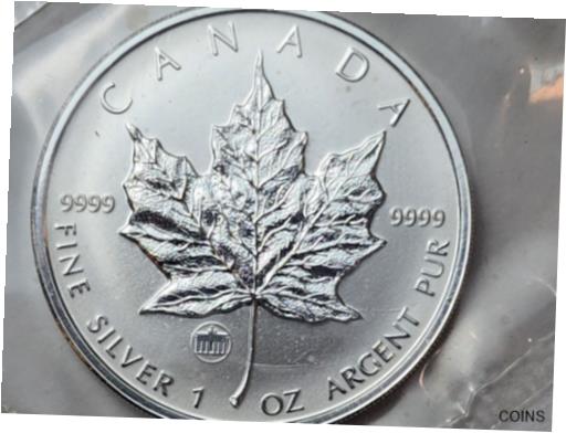  アンティークコイン コイン 金貨 銀貨  2009 Canada $5 .9999 % Silver coin Maple leaf Brandenburg gate Privy Mark