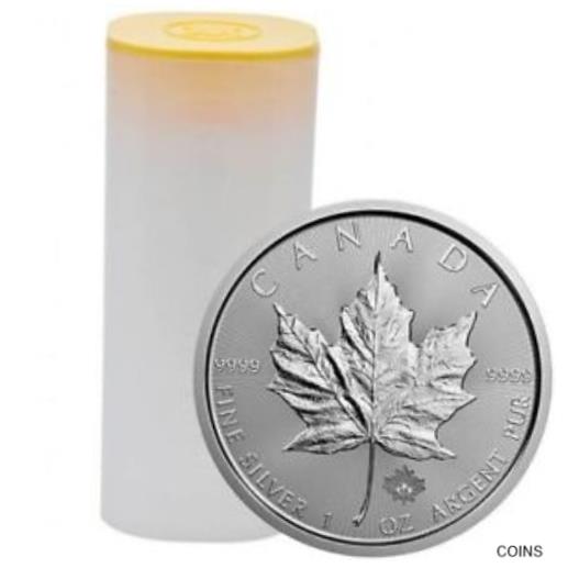 yɔi/iۏ؏tz AeB[NRC RC   [] 1 oz 2022 RCM Mint .9999 Fine Silver Maple Leaf Coins (Tube of 25) Bullion BU