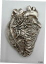 yɔi/iۏ؏tz AeB[NRC RC   [] MK Barz Anatomical Heart 10 oz .999 Poured Silver Bar - 500 Made