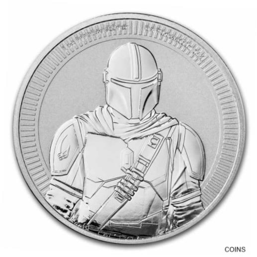 2021 ˥  ޥꥢ 1  .999 С BU  ץ ~ 25,000 ¤2021 Niue The Mandalorian 1 oz .999 Silver BU Coin in Capsule ~ 25,000 Minted