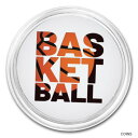 1オンス シルバーカラーラウンド - APMEX (バスケットボール、シルエット) - SKU#2181971 oz Silver Colorized Round - APMEX (Basketball, Silhouette) - SKU#218197(3)