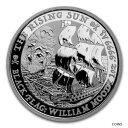 2022 ツバル ブラック フラッグ ライジング サン 1 オンス 0.999 シルバー BU コイン カプセル入り2022 Tuvalu Black Flag The Rising Sun 1 oz .999 Silver BU Coin in Capsule