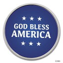 1オンス シルバーカラーラウンド - APMEX (God Bless America、ブルー) - SKU#2182321 oz Silver Colorized Round - APMEX (God Bless America, Blue) - SKU#218232