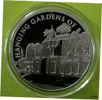 【極美品/品質保証書付】 アンティークコイン コイン 金貨 銀貨 [送料無料] Silver 1 oz Hanging Gardens of Babylon - Seven Wonders of the Ancient World