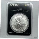 2020 メキシコ リベルタード 1 オンス 999 シルバー APMEX MintDirect TEP Mintage 300,000 PCGS2020 Me...