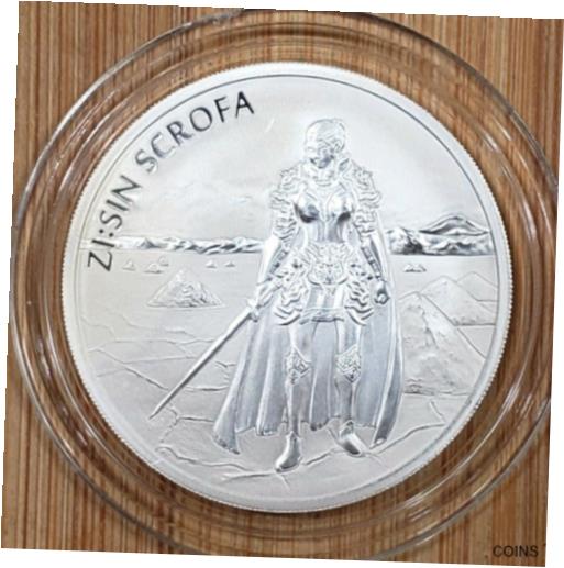  アンティークコイン コイン 金貨 銀貨  2019 South Korea 1/2 oz Silver Zi:Sin Scrofa Coin with Capsule