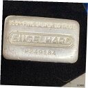 エンゲルハルト - 10オンス.999 ファイン シルバー バー - 古い注がれたスタイルの枕の形Engelhard - 10 oz. .999 Fine Silver Bar - Old Poured Style Pillow Shape(3)