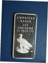 yɔi/iۏ؏tz AeB[NRC RC   [] 1984 World Wide Mint Eagle with 25 Rays of Sunshine 10oz Fine Silver Bar .999