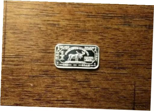 ڶ/ʼݾڽա ƥ  Silver Moose.999 Fine Bar One Gram [̵] #s...