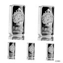 ロット 5 X 5 グラム 0.999 ファインシルバー スコッツデール ミント 地金バー シール付き BULOT 5 X 5 GRAM .999 FINE S...