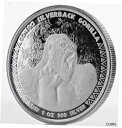 2017 コンゴ共和国 1 オンス .999 シルバー シルバーバック ゴリラ #silversqueeze!新しい!2017 Republic of Cong...