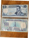 yɔi/iۏ؏tz AeB[NRC RC   [] 100 Pack SADDAM HUSSEIN IRAQ IRAQI CURRENCY 100 DINAR note. 100 notes.