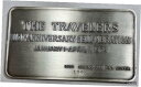  アンティークコイン コイン 金貨 銀貨  1974 Silver Bar 3.125 oz The Travellers Anniversary Award 1500 Grains