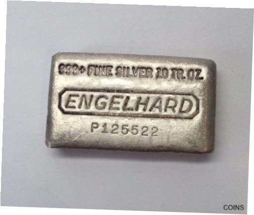 ڶ/ʼݾڽա ƥ    [̵] 10 oz Engelhard Silver Bar 10t...