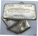 yɔi/iۏ؏tz AeB[NRC RC   [] Engelhard VTG Retired Canadian Bull Horn Bar 10 Ounce. 999 Hand Poured lowest $$