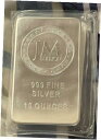10オンスJM 地金 ファイン シルバー バー .999 (密封)10 oz. JM Bullion Fine Silver Bar .999 (SEALED)(3)