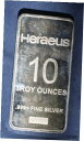  アンティークコイン コイン 金貨 銀貨  HERAEUS 10 OZ .999+ SILVER BAR LOT 101100