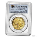 【極美品/品質保証書付】 アンティークコイン 金貨 2022-W 1 oz Proof Gold Buffalo PR-70 PCGS (FDI, Black Diamond) - SKU#252125 [送料無料] #got-wr-012377-2481