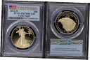 2022 W プルーフ ゴールド イーグル $5 $10 $25 & $50 4 コイン セット PCGS PR 70 DCAM2022 W Proof Gol...