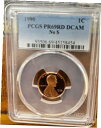 yɔi/iۏ؏tz AeB[NRC d 1990 No S Lincoln Cent PCGS PR69 Red DCAM - Secure Holder - TOP POP !!!! [] #oot-wr-012378-255