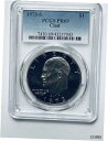 【極美品/品質保証書付】 アンティークコイン コイン 金貨 銀貨 [送料無料] 1973-S Eisenhower Dollar Clad PCGS PR69