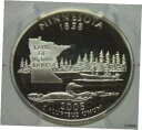 【極美品/品質保証書付】 アンティークコイン コイン 金貨 銀貨 [送料無料] PCGS PR69 DCAM 2005-S Minnesota State Silver Quarter [041GRA]