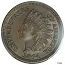 yɔi/iۏ؏tz AeB[NRC RC   [] 1864 Indian Head Penny Bronze MS63BN PCGS Certified