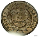 PCGS MS63BN LM 2 セント REV ダイクラッシュ W/OBV インディアン セント FS-1901 2 セントPCGS MS63BN LM TWO CENT REV DIE CLASH W/OBV INDIAN CENT FS-1901 2 CENTS(3)