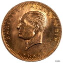 ץʡɥ꥽㤨֡ڶ/ʼݾڽա ƥ  Turkey 1923 Year 40 Republic Gold 500 Kurush PCGS MS-63 Mintage: 2763 [̵] #got-wr-012451-9227פβǤʤ1,130,500ߤˤʤޤ