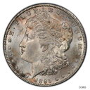 1895-S $1 モルガン シルバー ダラー PCGS MS63 CAC1895-S $1 Morgan Silver Dollar PCGS MS63 CA...