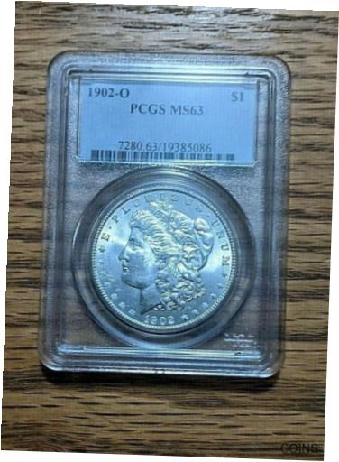 yɔi/iۏ؏tz AeB[NRC RC   [] 1902 O MORGAN SILVER DOLLAR - PCGS MS63 - STUNNING COIN !