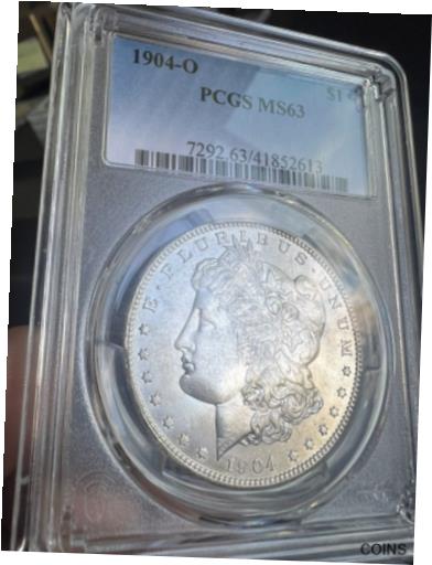 ڶ/ʼݾڽա ƥ  1904-O MS63 PCGS MORGAN SILVER DOLLAR! SPARKLING LUSTER! ~LQQK!~ [̵] #sot-wr-012451-5503