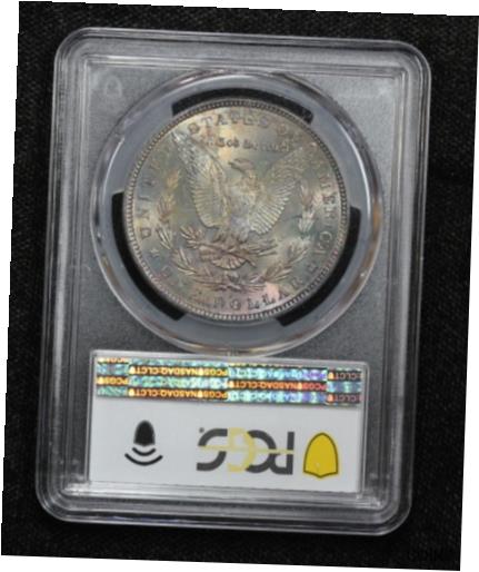 ڶ/ʼݾڽա ƥ    [̵] 1886 Morgan Dollar Reverse Toned PCGS MS-63 2G7A