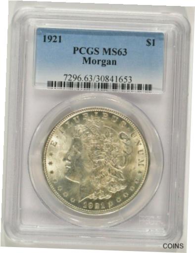ڶ/ʼݾڽա ƥ  1921 Morgan Silver Dollar $1 PCGS MS63 30841653 [̵] #sot-wr-012466-3206
