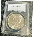 yɔi/iۏ؏tz AeB[NRC  1885-O Blast White New Orleans Minted PCGS MS63 Morgan Silver Dollar [] #sot-wr-012466-4005