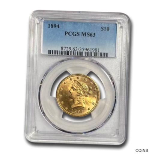 yɔi/iۏ؏tz AeB[NRC RC   [] 1894 $10 Liberty Gold Eagle MS-63 PCGS - SKU#30167