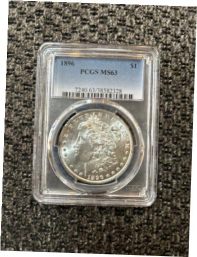 ڶ/ʼݾڽա ƥ    [̵] 1896 morgan silver dollar PCGS ms63